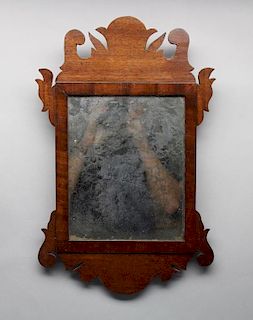 19th C. Carved American Mirror