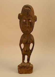 Antique African Carved Dan Figure
