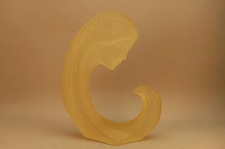 20th C. Lucite Sculpture of a Woman