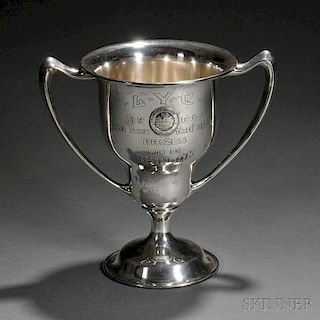 Mauser Sterling Silver Larchmont Yacht Club Trophy