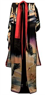 Asian Silk Kimono