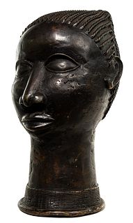 North African Bronze Bust