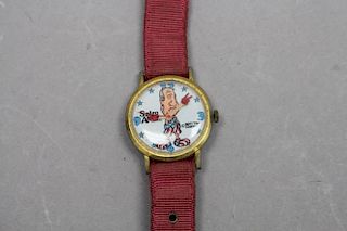 Spiro Agnew Dirty Time Co. 1970's Wrist Watch