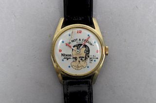 Vintage Richard Nixon 'I'm not a crook" Watch
