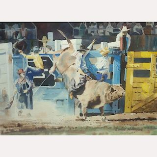 "The Bull Rider" Edwin Adamson