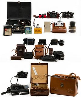 Camera, Lens and Equipment Assortment