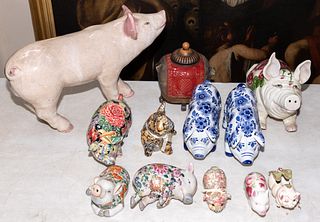 Ceramic Pig Assortment
