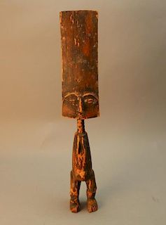 Antique Gabon Fan Tribe Carved Figure