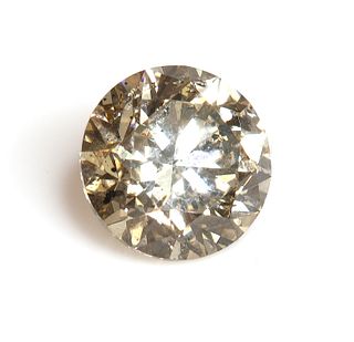 An unmounted brilliant cut diamond,