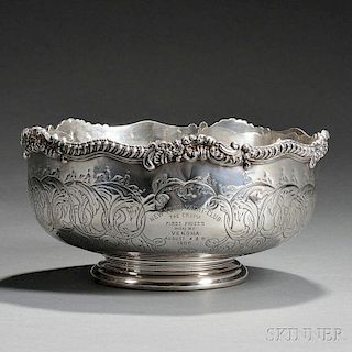 The Metcalf Company Sterling Silver New York Yacht Club Trophy Bowl