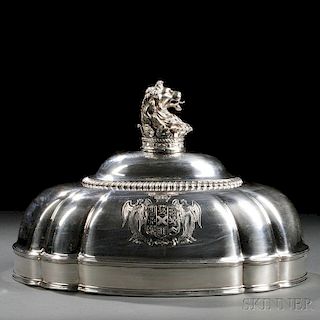 George IV Sterling Silver Roast Cover