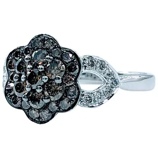 Le Vian Chocolate Diamond Flower Ring