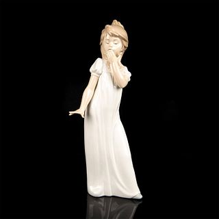 Nao By Lladro Porcelain Figurine, Girl Yawning 230