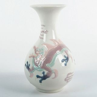 Fantasy Dragon Vase 1005565 - Lladro Porcelain Figurine