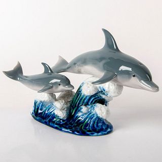 A Swimming Lesson 1006470 - Lladro Porcelain Figurine