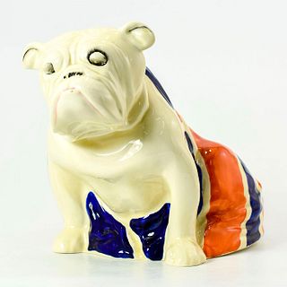 Royal Doulton Dog Figurine, Large Bulldog Union Jack D5913