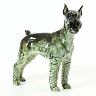 Hutschenreuther Porcelain Dog Figurine, Schnauzer