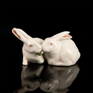 Royal Copenhagen Porcelain Figurine, Pair of Rabbits 518
