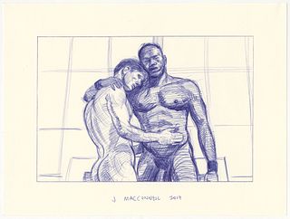 John MacConnell, "Glenn & Rickey" + " Sketch Book Boys Vol. 2"