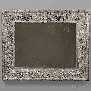 Renaissance Revival Silver-framed Mirror