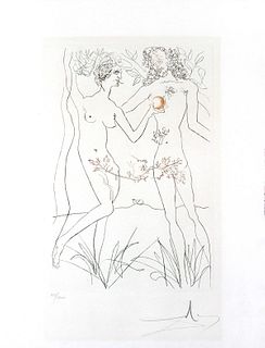 Salvador Dali - Adam and Eve