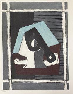Pablo Picasso (After) - Composizione Con Pipa