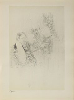 Henri Toulouse Lautrec (After) - Yvette Guilbert X