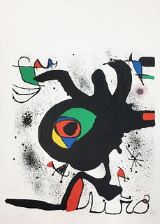 Joan Miro - Poster for the Exhibition Das Graphische Werk