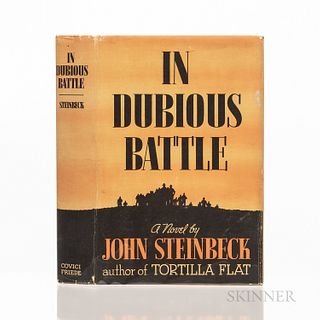 Steinbeck, John (1902-1968) In Dubious Battle, Inscribed to Steinbeck's Daughter