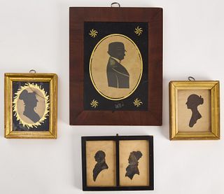 Lot of Four Silhouettes
