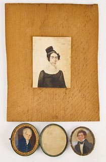 Three Miniature Portraits