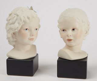 Pair of Cybis Porcelain Figures