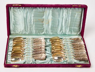 Boxed Silver Spoon Set