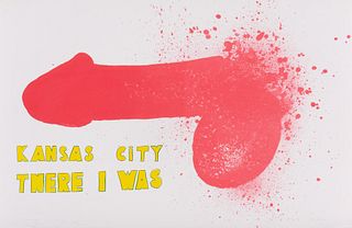 Jim Dine - Kansas City There I Was (Red)