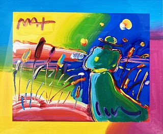 Peter Max - Untitled (Figured In Field)