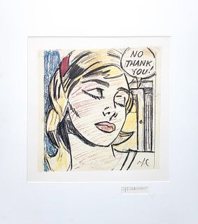 Roy Lichtenstein - No Thank You!