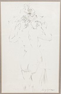 Stanley Wyatt Drawing on Paper