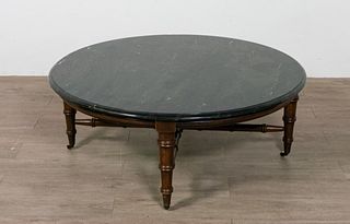 Chippendale Marble Top Cocktail Table