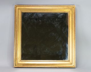 Square Gilt Painted Mirror