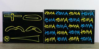 2 AMD TOMA Paint Marker Works