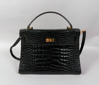 Vintage Balenciaga Crocodile Bag
