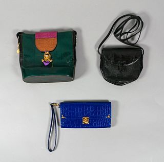 3 Exotic Leather Bags