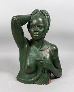 Ceramic Bust of a Woman