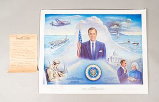 Tribute to President George HW Bush Paul D.Ortlip