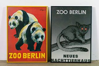 2 Berlin Zoo Posters