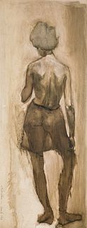 Ruben Zion Oil on Canvas Woman Figure