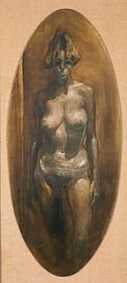Ruben Zion Oil on Canvas Nude