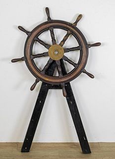 Nautical Ship Wheel John Hastie Greenock LTD