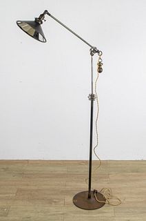 Industrial Standing Metal Floor Lamp