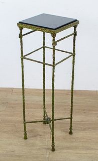 Diego Giacometti Style Pedestal Table